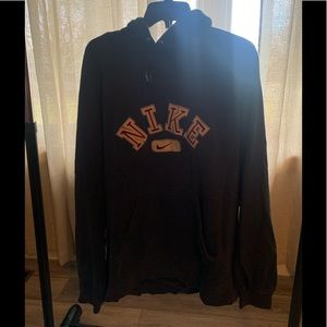 Vintage Y2K Nike Center Swoosh Hoodie